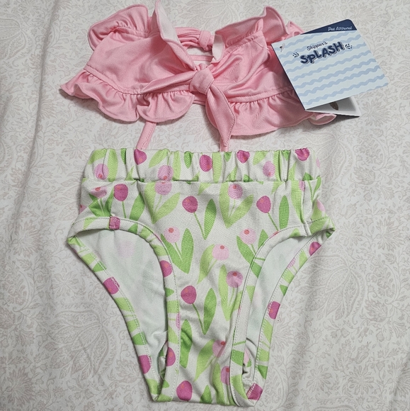 Splash Dog Two Piece Bathing Suit - Picture 4 of 9